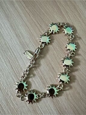 Sunburst Link Bracelet - Gold Tone 14K -Kara Yoo